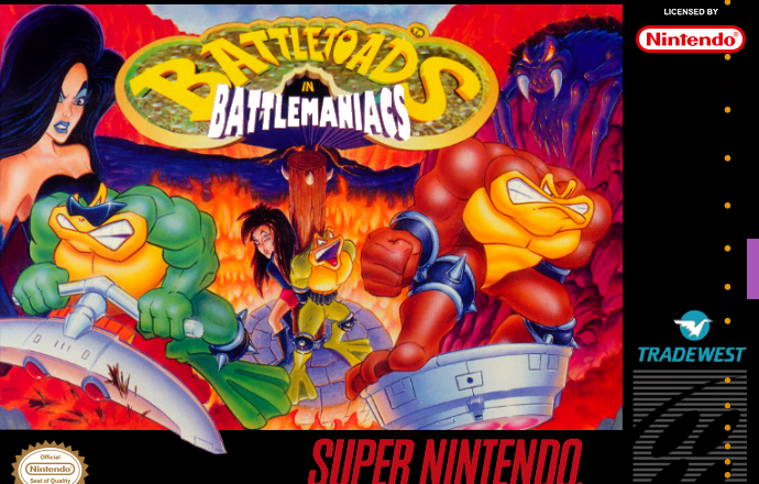 Battletoads in Battlemaniacs